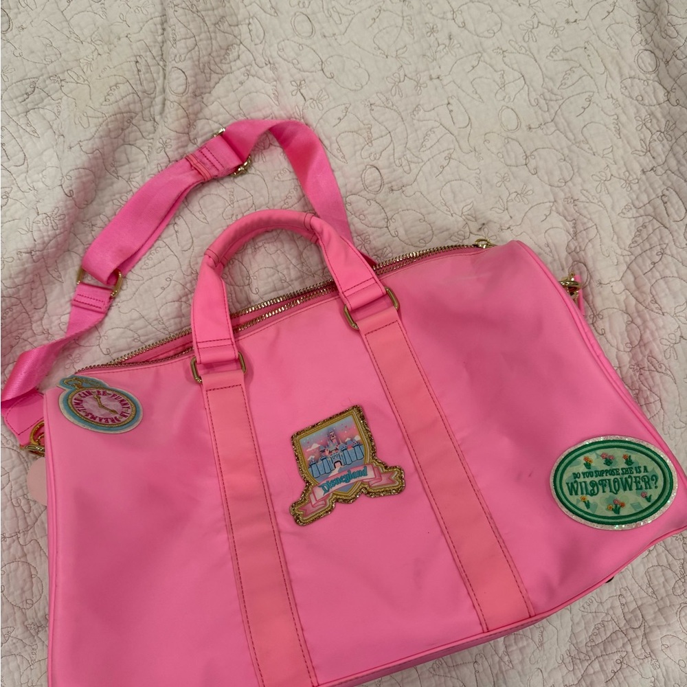 Stoney clover lane Disneyland marquee patched duffle bag - Picture 2 of 6